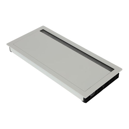 ASA Kunststofi Exit 1-voudig 2.0 Aluminium kabeldoorvoer 316x148 mm, H15, zwart